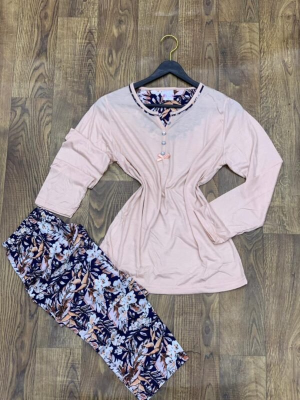 BIJAMA FEMME ROSE COUTONE 100 TAILLE M/L/XL/XXL LIVRAISONE GRATUIT